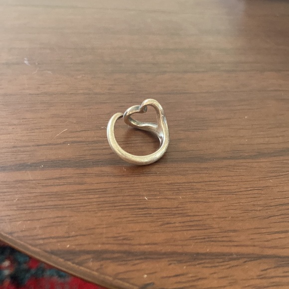 Tiffany and Co Elsa Perretti Open Heart ring - sterling silver - make an offer! - Picture 6 of 6